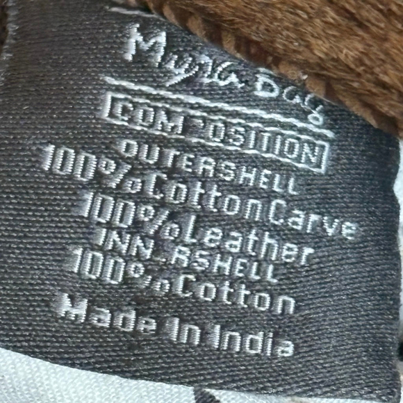 Myra Bag Hair-On Brown & White Cowhide Backpack One Size - Picture 12 of 13